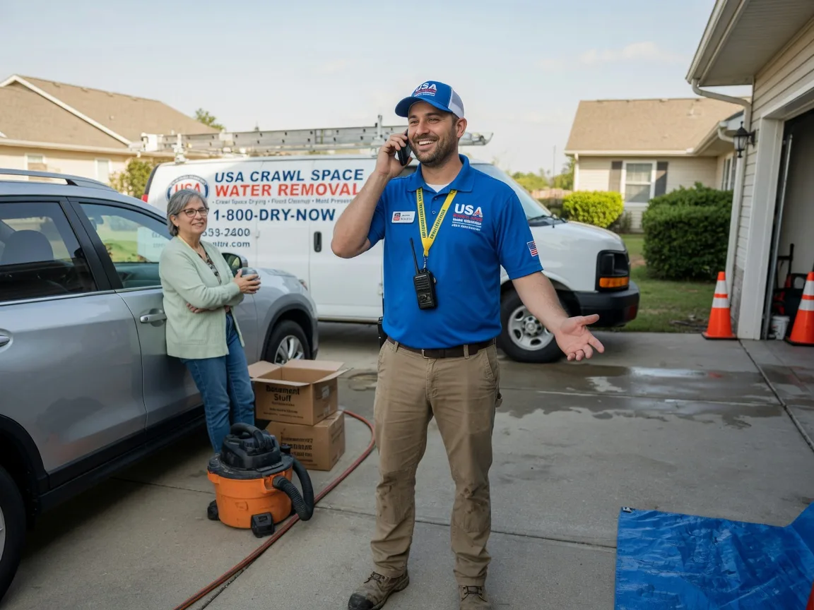 Crawl Space Water Removal La Cygne, KS FAQs